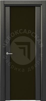 Дверь экошпон 1К со стеклом Дверь экошпон 1К со стеклом