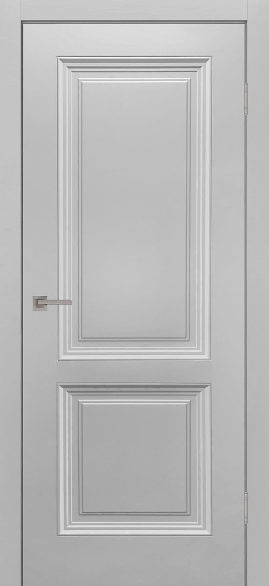 Дверь глухая Мальта-2 ПГ эмаль серая RAL 7047 800х2000
