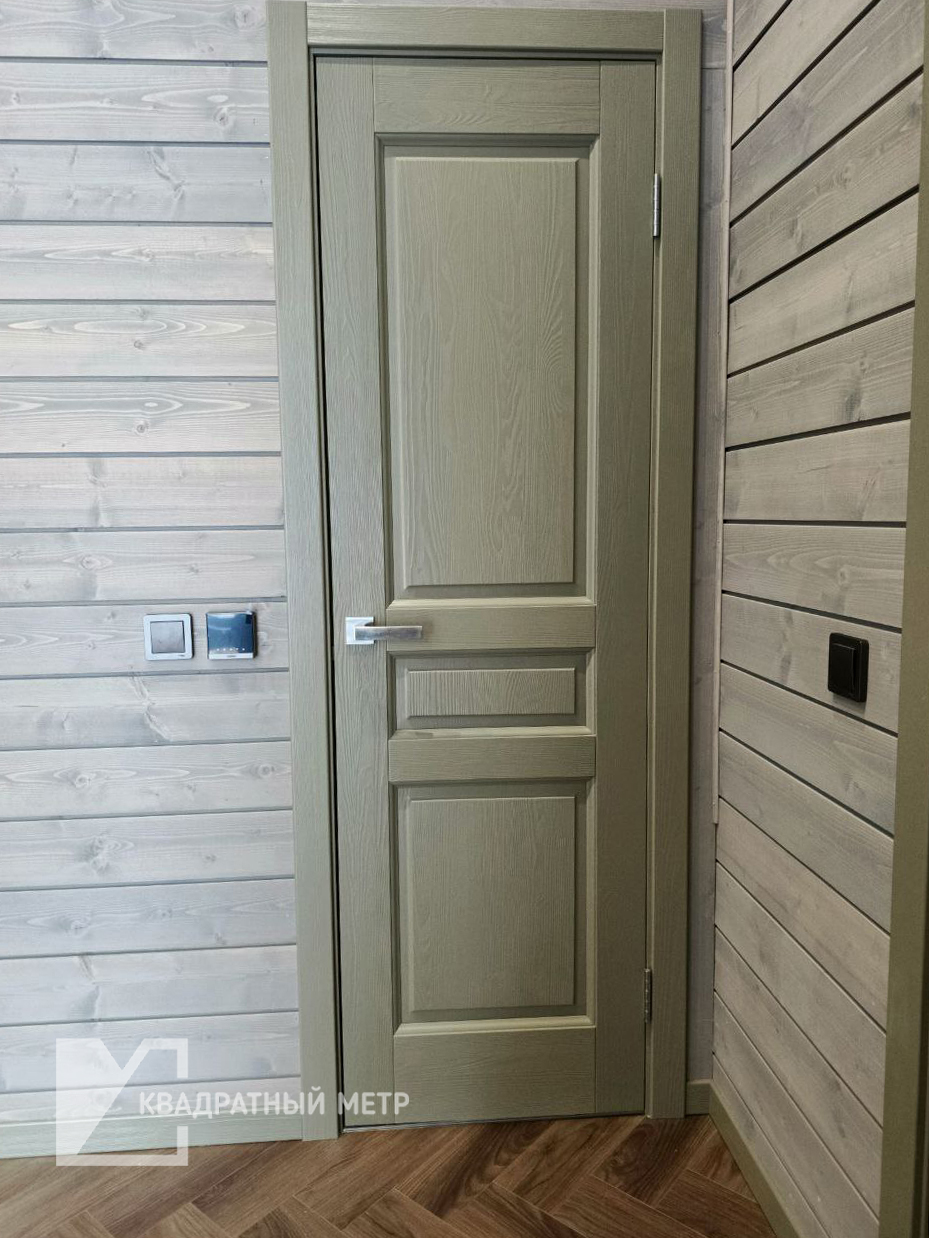 Дверь из массива сосны Пандора ДГ глухая