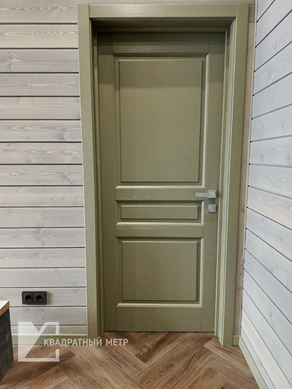 Дверь из массива сосны Пандора ДГ глухая