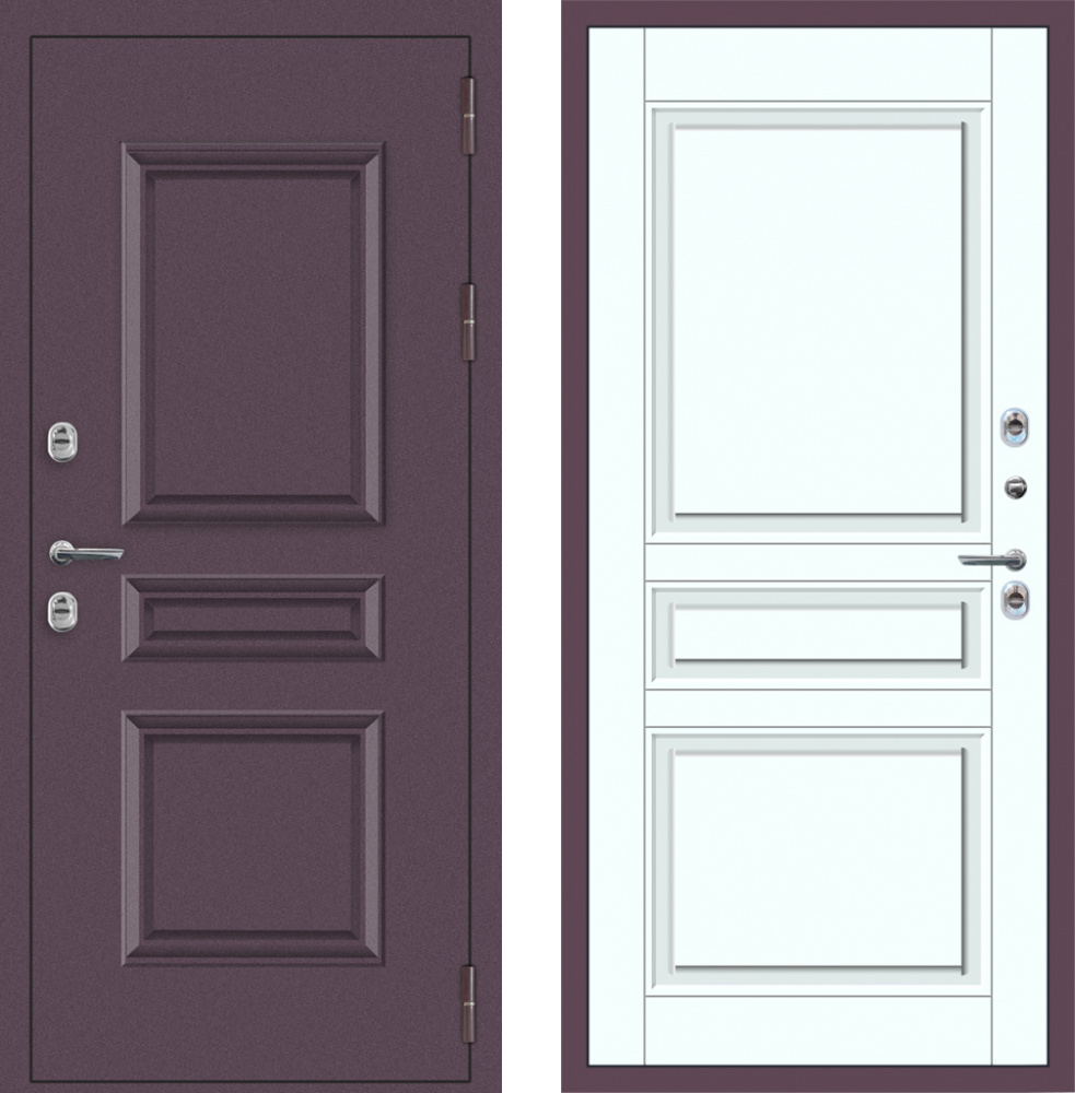Входная дверь YoDoors-63 Термо - Bianco 960x2050 мм - правая Входная дверь YoDoors-63 Термо - Bianco 960x2050 мм - правая