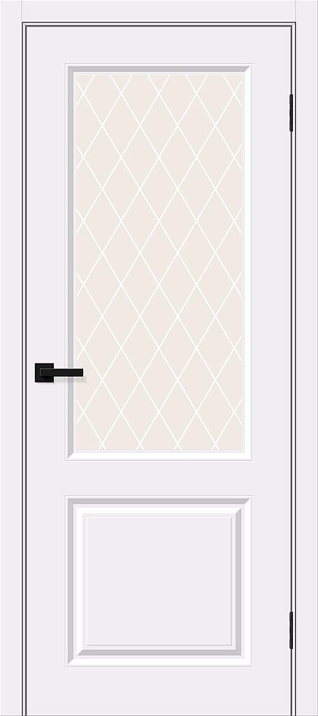 Дверь ПВХ Скинни-13 200*60 White Pro