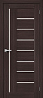Межкомнатная дверь экошпон Браво-29 200*90 Wenge Melinga Magic Fog Межкомнатная дверь экошпон Браво-29 200*90 Wenge Melinga Magic Fog