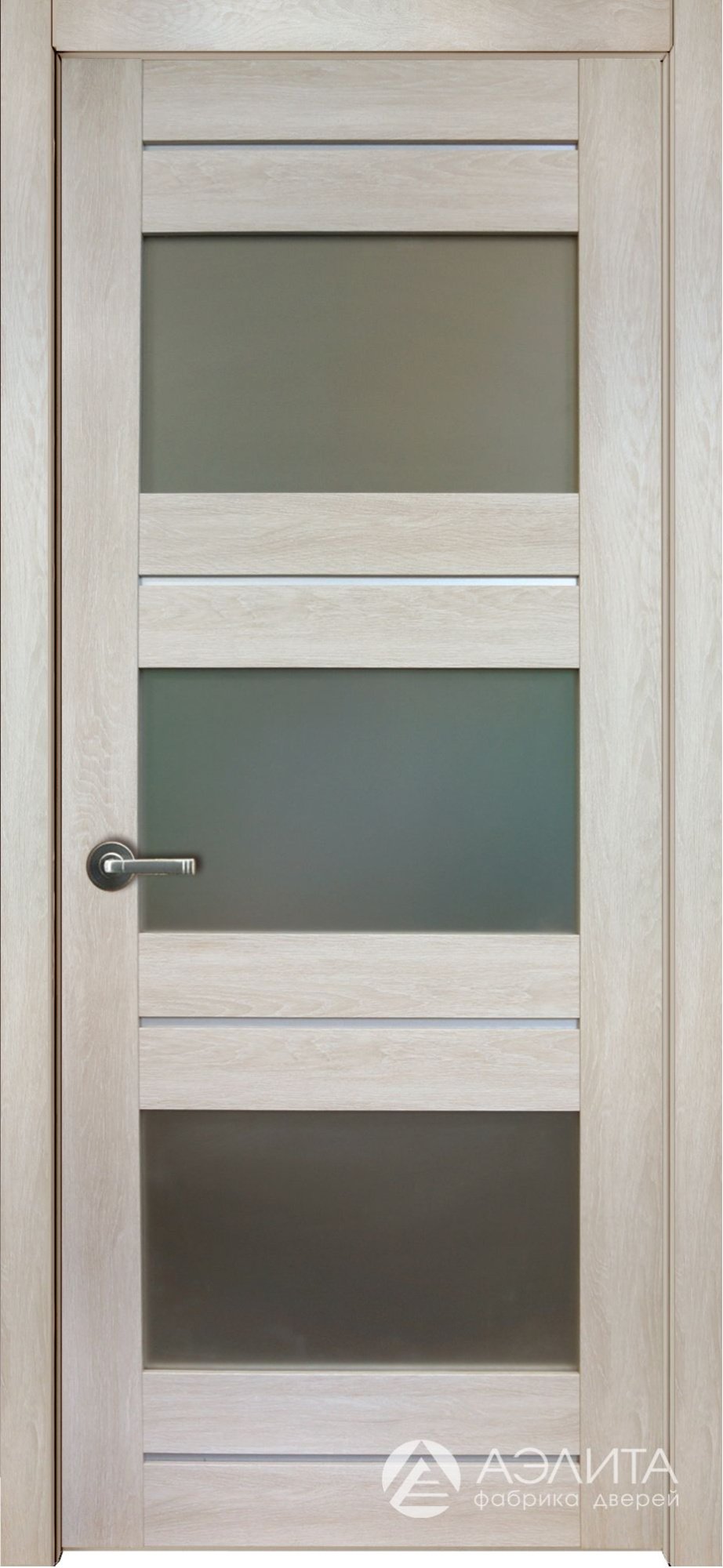 Дверь экошпон 42К с матовым стеклом 600х2000 Дверь экошпон 42К с матовым стеклом 600х2000