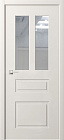 Дверь экошпон Твин 270 ПО с матовым стеклом 800х2000