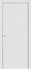 Дверь глухая Стокгольм ПДГ белая эмаль 800х2000