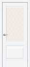 Дверь эмалит Прима-3 ПЭТ White Silk 800х2000 Дверь эмалит Прима-3 ПЭТ White Silk 800х2000