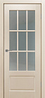 Дверь со стеклом Юник 104 ПО ваниль эмалит 800х2000