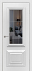 Дверь со стеклом Турин ПО белая эмаль 800х2000