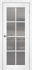 Дверь со стеклом Юник 101 ПО аляска 800х2000