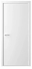 Дверь глухая Геометрия 1 белая эмаль 800х2000