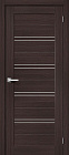 Межкомнатная дверь экошпон Браво-28 200*90 Wenge Melinga Magic Fog Межкомнатная дверь экошпон Браво-28 200*90 Wenge Melinga Magic Fog