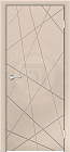 Дверь экошпон Абстракция глухая 800х2000