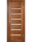 Дверь из массива сосны Параллель 2 ДО6 со стеклом 800х2000