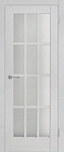 Дверь экошпон 102U светло-серый 600х2000