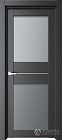 Дверь экошпон 70К с матовым стеклом 600х2000