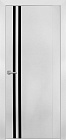 Дверь экошпон Sky S4 с белым стеклом 800х2000 Дверь экошпон Sky S4 с белым стеклом 800х2000