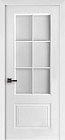 Дверь со стеклом Богемия 5 ПДО белая эмаль 800х2000