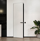 Дверь скрытая M2 Invisible на себя черная кромка левая 800х2000