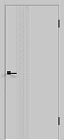 Дверное полотно Эмаль Scandi 3D 1 600х2000 цвет Светло-серый