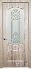 Дверь экошпон Богема ПО с матовым стеклом 800х2000