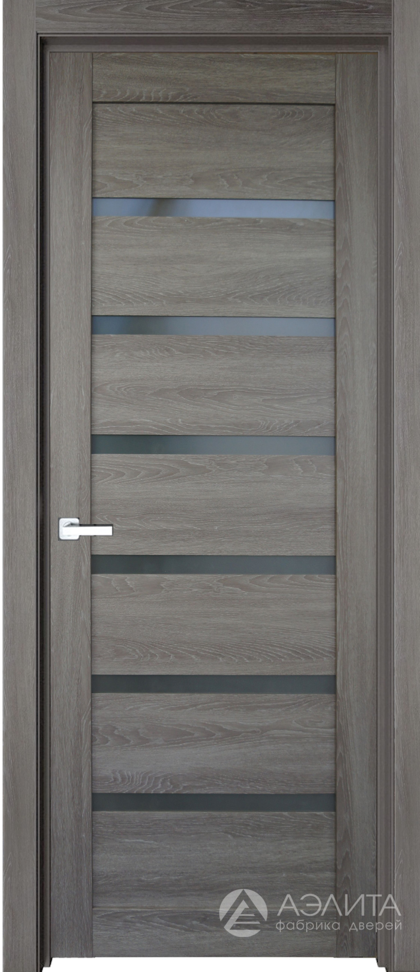 Дверь экошпон 71К с матовым стеклом 600х2000 Дверь экошпон 71К с матовым стеклом 600х2000