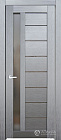 Дверь экошпон 37К с матовым стеклом 600х2000
