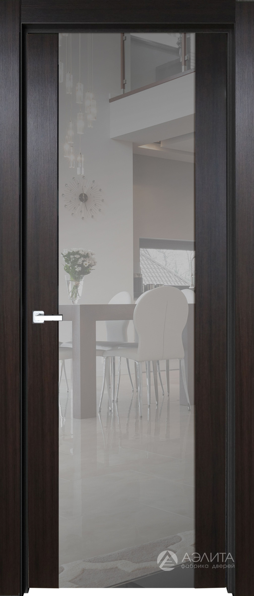 Дверь экошпон 1К белый триплекс 600х2000 Дверь экошпон 1К белый триплекс 600х2000