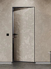 Скрытая дверь под покраску INVISIBLE ОПТИМ 59 реверсивная черная кромка левая 800х2000